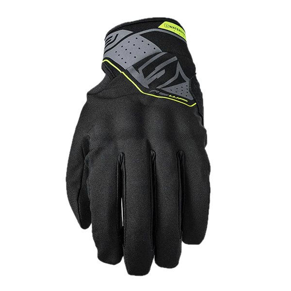 Five RS Waterproof Gloves // Fluro Black