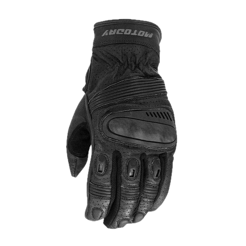 Motodry Roadster Leather Gloves // Black